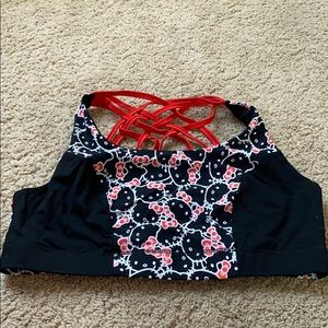 Torrid Hello Kitty Sports Bra Sz 1